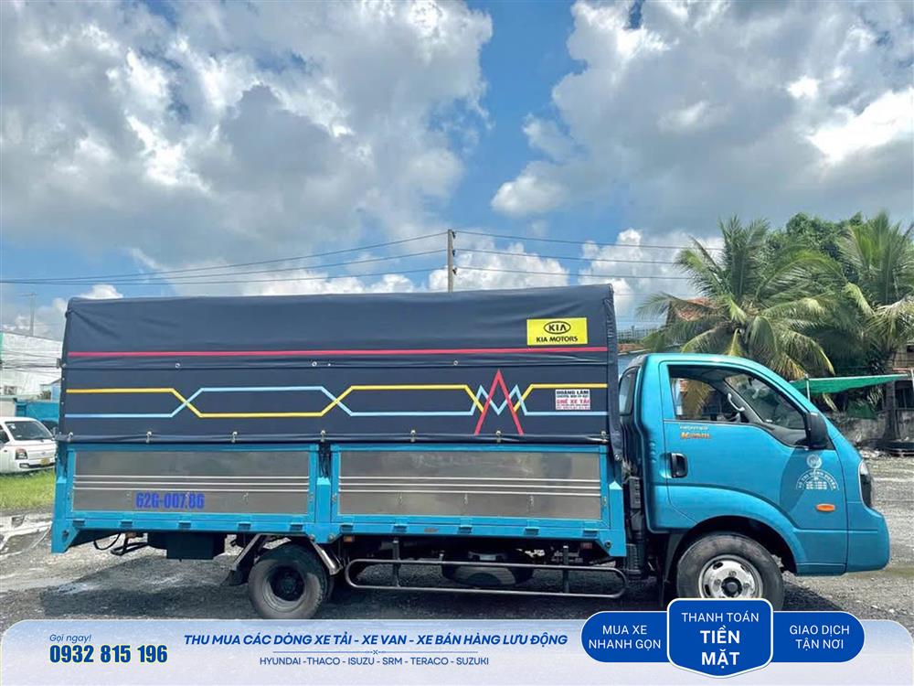 Mua bán xe tải Kia K250L tải 2,4 tấn thùng dài 4,3m cũ